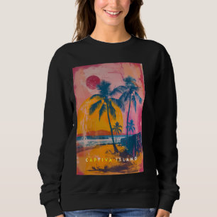 Captiva Island FL Florida Vintage Retro Beach Holi Sweatshirt