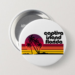 Captiva Island Florida 7.5 Cm Round Badge