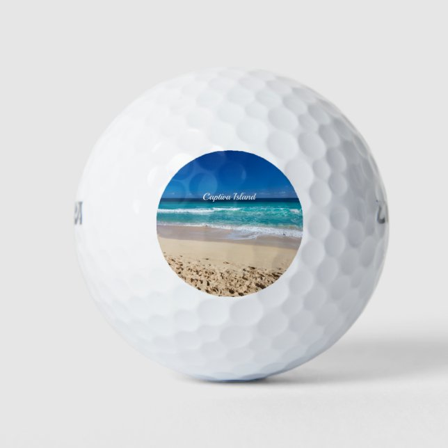 Captiva Island, Florida Golf Balls (Front)