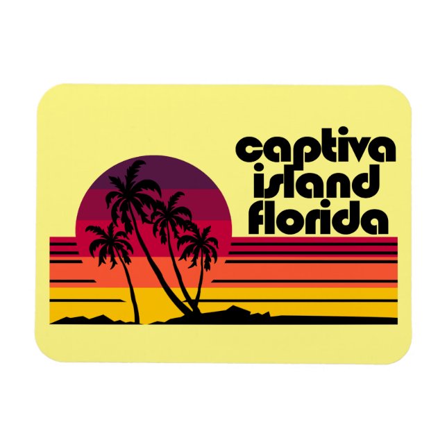 Captiva Island Florida Magnet (Horizontal)
