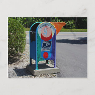Captiva Island Mailbox- horizontal Postcard