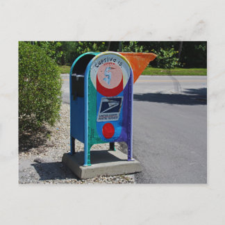 Captiva Island Mailbox- horizontal Postcard