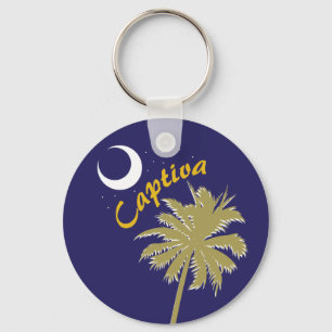 Captiva Island Night Key Ring
