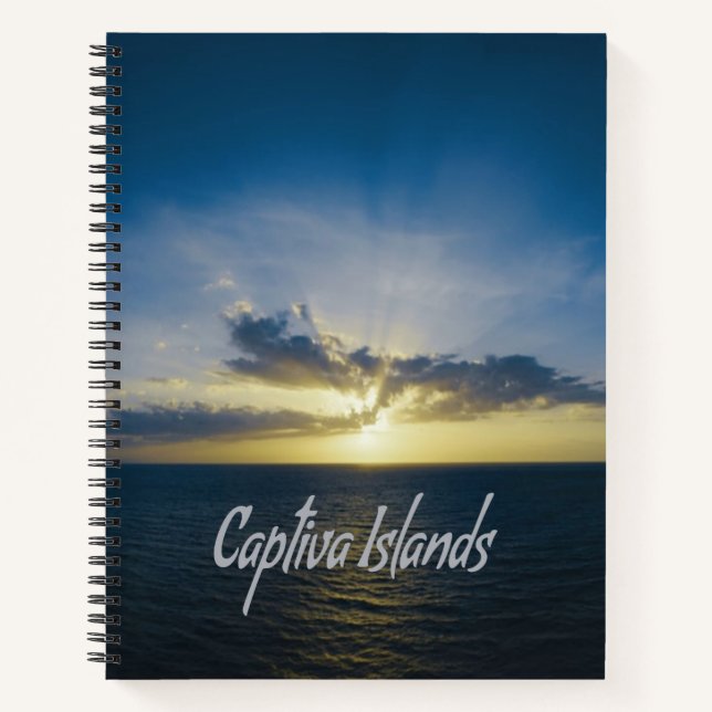 Captiva Islands Florida Notebook (Front)