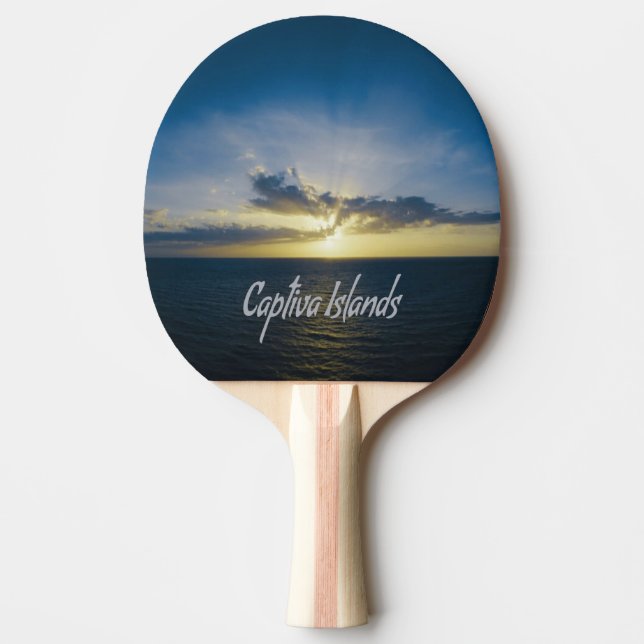 Captiva Islands Florida Ping Pong Paddle (Front)