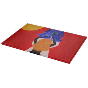 "Captivate Thing" Glass Cutting Board