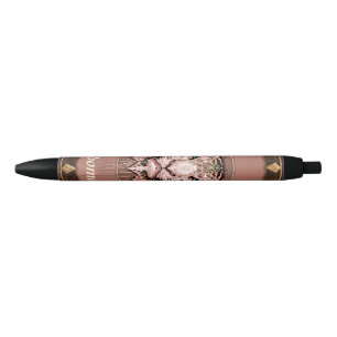 Captivating and artistic depiction of a tiger black ink pen