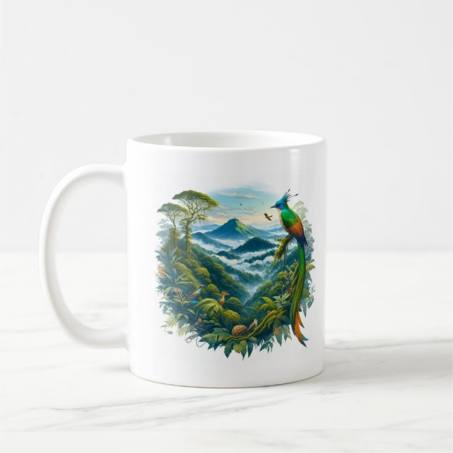 Captivating Cloud Forest Designs Coffee Mug (Left)