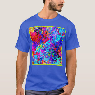 Captivating Colour Schemes of Abstract Pattern T-Shirt