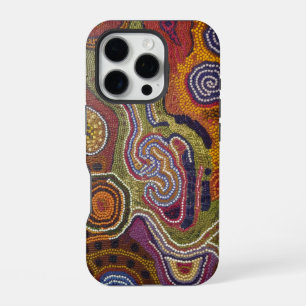 Captivating Indigenous Art Print iPhone 16 Pro Case