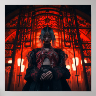  Captivating Japanese Girl  Poster