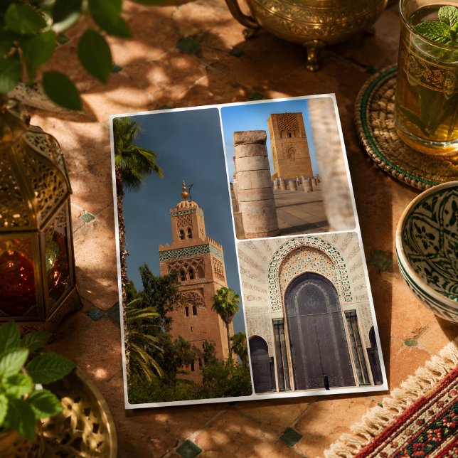 Captivating Moroccan Medina Architecture Postcard (Creator Uploaded)