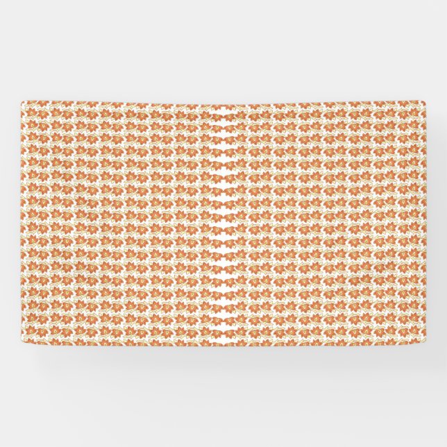Captivating Orange and White Squares Background  Banner (Horizontal)