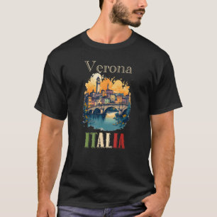 Captivating Verona Cityscape of Italy T-Shirt
