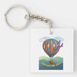 Captivating View Key Ring