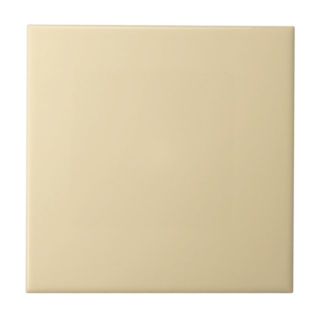 Captivatingly Creamy Square Kitchen and Bathroom Ceramic Tile (Front)