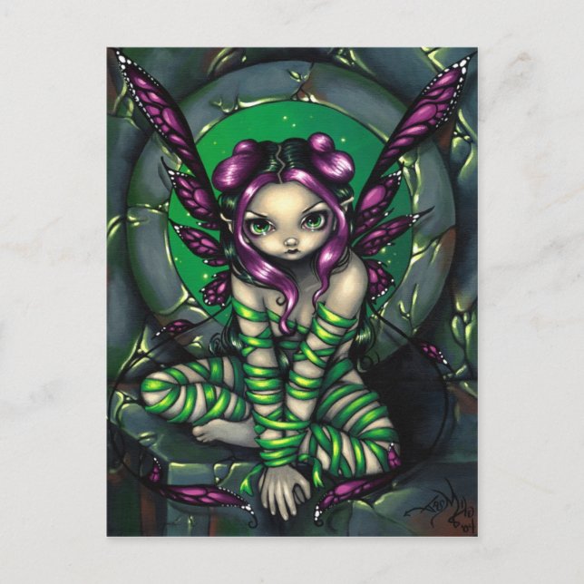 "Captive Fairy" Postcard (Front)