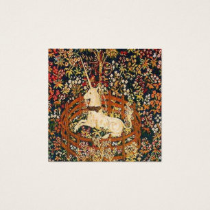 Captive Unicorn Mediaeval tapestry image