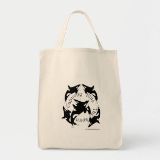 Captivity Kills the Spirit Grocery Tote Bag