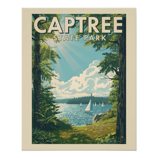 Captree State Park - New York Poster (Front)