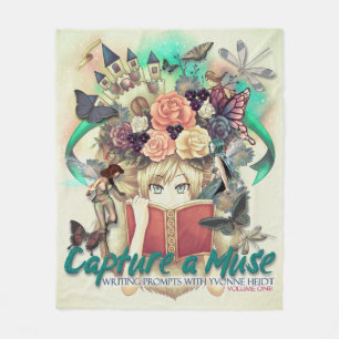 Capture a Muse-Book Cover-Yvonne Heidt Fleece Blanket