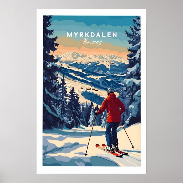 Capture Adventure with Myrkdalen Ski Poster 1 (Front)