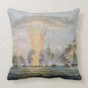 Capture and Destruction of Four Spanish Frigates, Cushion