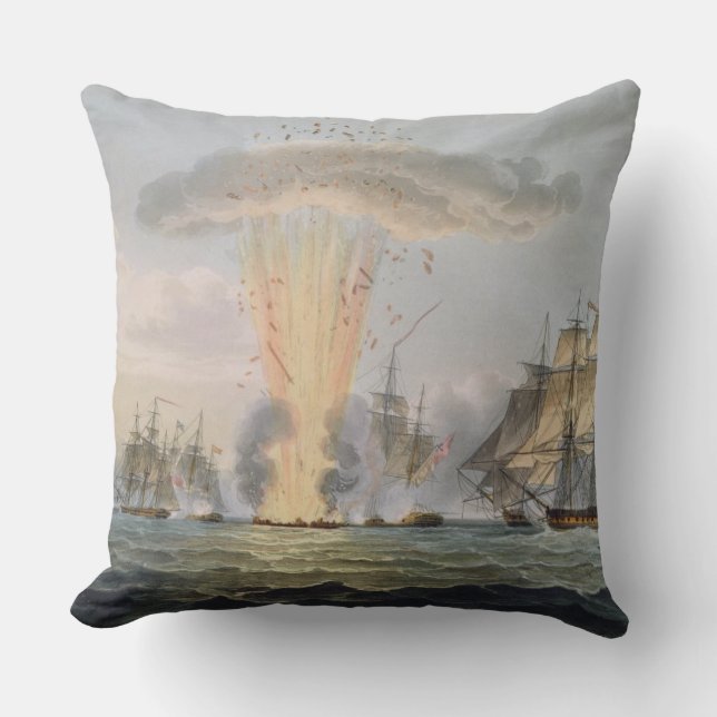 Capture and Destruction of Four Spanish Frigates, Cushion (Front)