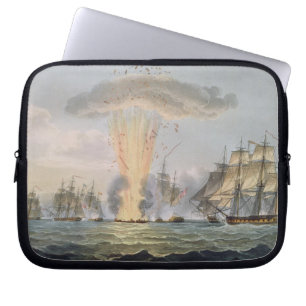 Capture and Destruction of Four Spanish Frigates, Laptop Sleeve