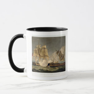 Capture of La Forte, February 28th 1799, engraved Mug