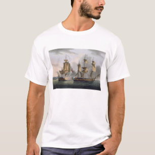 Capture of La Reunion, October 21st 1793, from 'Th T-Shirt