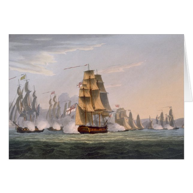 Capture of Le Sparviere, May 3rd 1810, from 'The N (Front Horizontal)