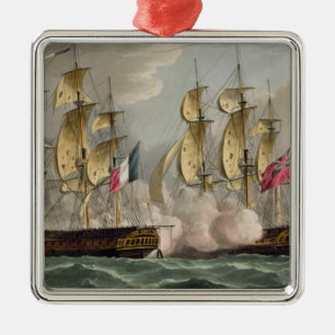 Capture of L'Immortalite, October 20th 1798, from Metal Tree Decoration