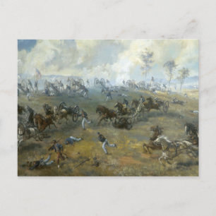 Capture of Rickett's Battery - 1964 Postcard