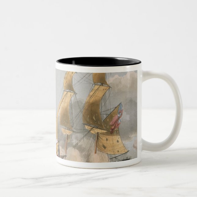 Capture of the Argus, August 14th 1813, from 'The Two-Tone Coffee Mug (Right)