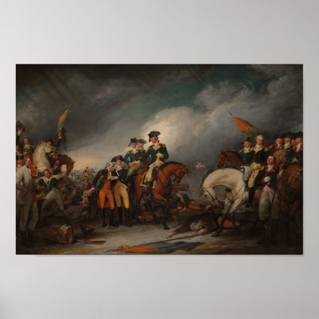 Capture of the Hessians at Trenton - John Trumbull Poster (Front)