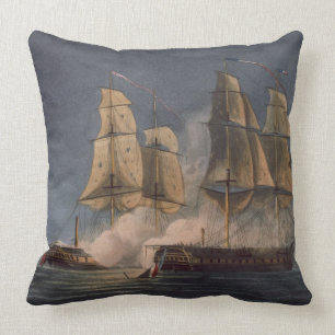 Capture of the Thetis by HMS Amethyst, 10th Novemb Cushion