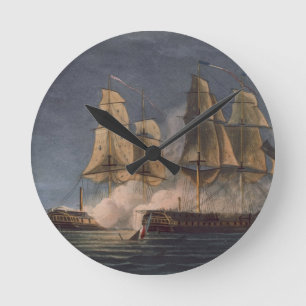 Capture of the Thetis by HMS Amethyst, 10th Novemb Round Clock