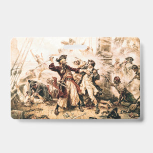 Capture, Pirate Blackbeard, Queen Anne's Revenge ID Badge