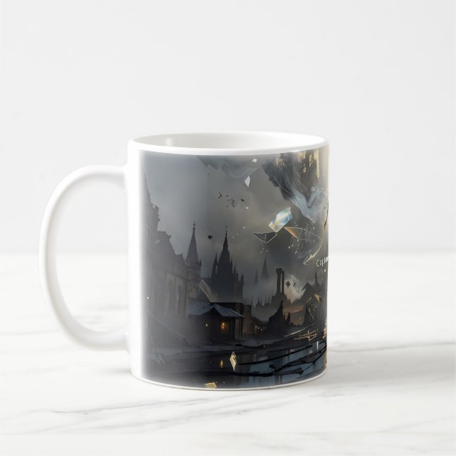 🔮 Capture the Impossible Surreal Gothic Mug (Left)