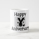 "Capture the Love: Anniversary Mug Shot"<br><div class="desc">Celebrate the milestone of [Number] years together with this special anniversary gift mug! This elegant and heartfelt mug is designed to commemorate the beautiful journey of love and companionship you've shared. Featuring a timeless design with a touch of personalisation, this mug is a daily reminder of the enduring bond and...</div>