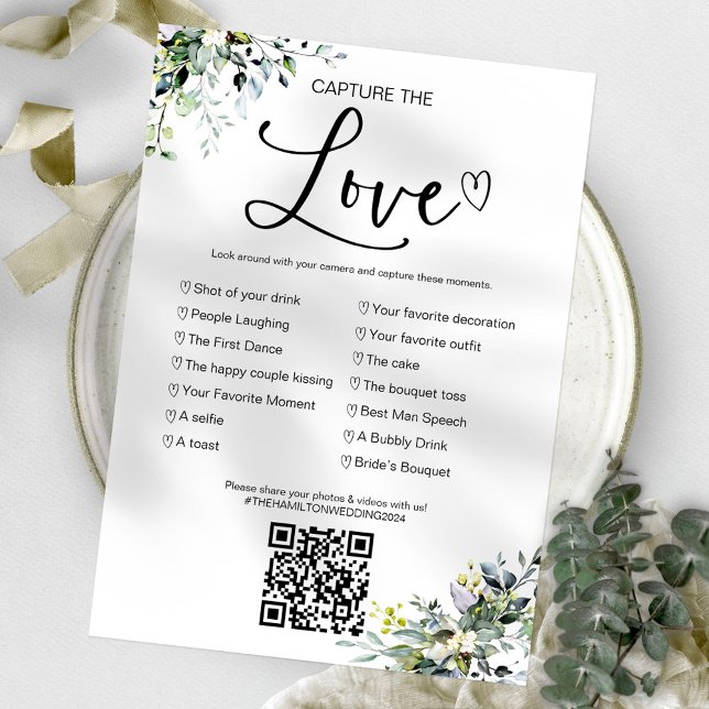Capture The Love I Spy Wedding Game With QR Invitation (Creator Uploaded)