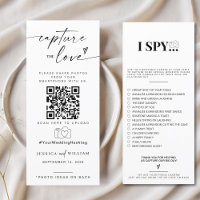 Capture The Love Photo I Spy Wedding Game scavenge