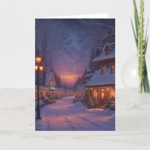 Capture the Magic of Christmas Holiday Card