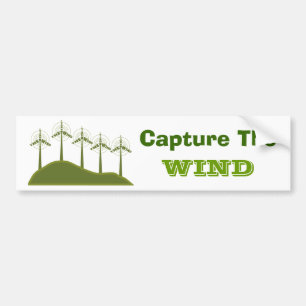 Capture The Wind Bumpersticker Bumper Sticker