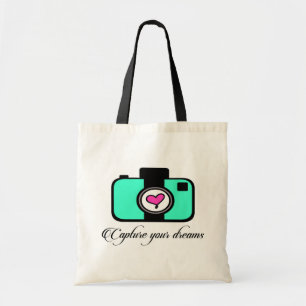Capture your dreams- camera tote bag