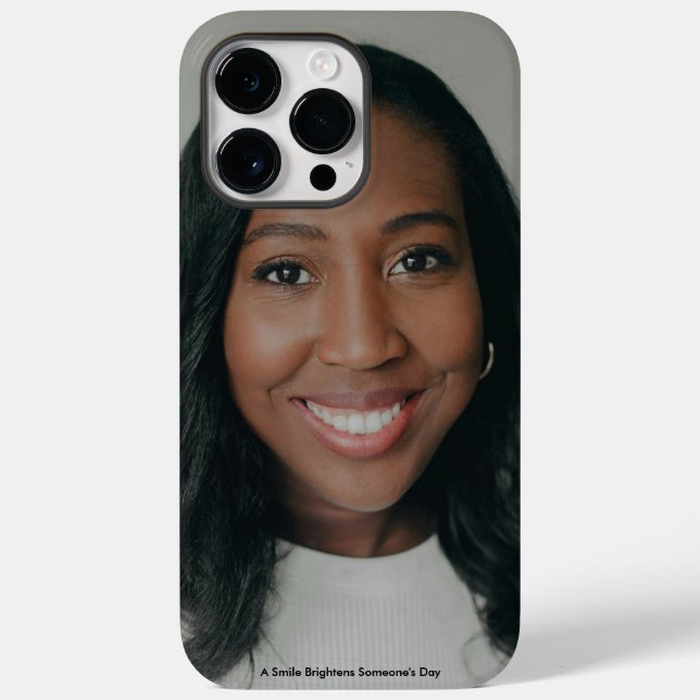 Capture Your Smile On This Personalised Phone Case (Back)