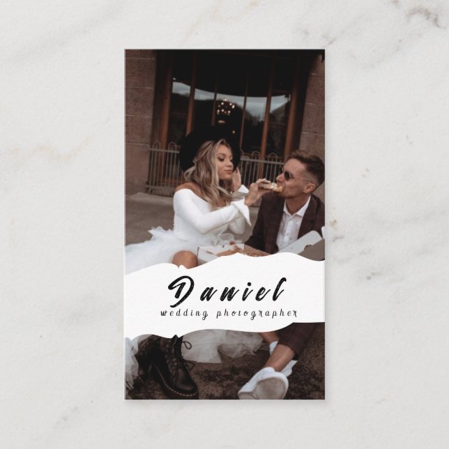 Capture Your Special Day ,Professional Photography Business Card (Front)