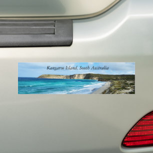 "Captured Beauty: Iconic Coastline Kangaroo Island Bumper Sticker