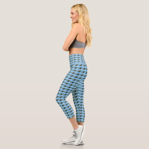 "Captured Beauty: Iconic Coastline Kangaroo Island Capri Leggings